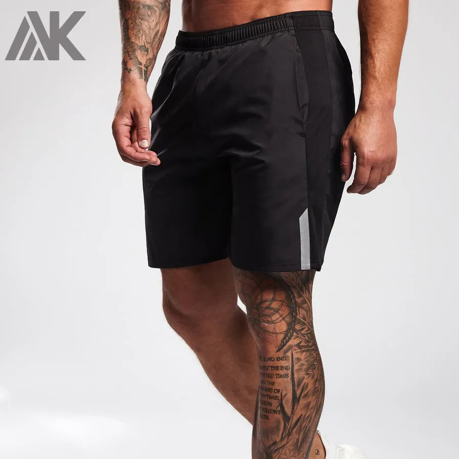 Custom Best Herren-Trainingsshorts mit hoher Taille, schwarze Boardshorts mit Taschen