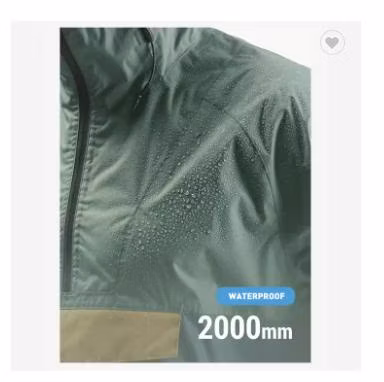 Hochwertige OEM-Bestseller-wasserdichte, winddichte, atmungsaktive Kapuzenjacke zum Laufen und Radfahren